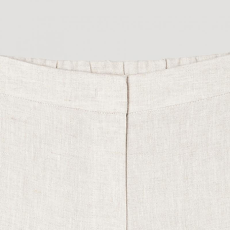 [She S miSS] Back Banding Linen Wide pantS SwwSlp22130 Ot