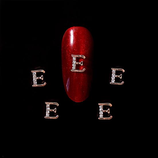 Alfabete de manichiură elegantă Decorative de lux care nu căde