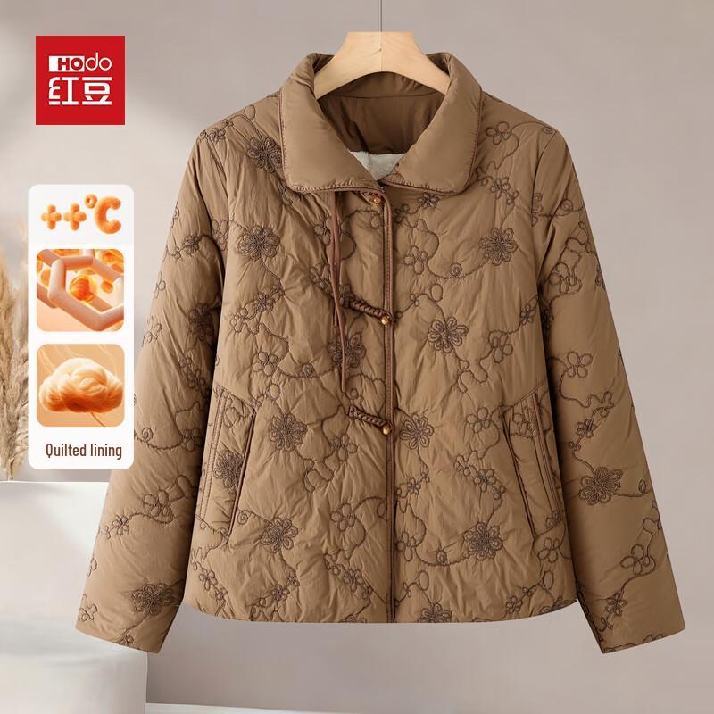 

Hodo Women s Winter Plush Lined Short Padded Jacket XL