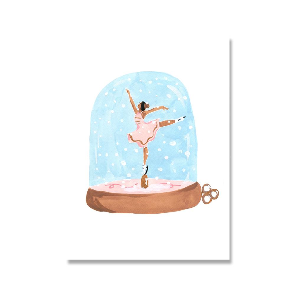 Weihnachten Schneemänner Singende Tänzerin Saisonale Wand Kunst Leinwand Malerei Nordic Poster Und Drucke Rentier Bilder Room Home Decor