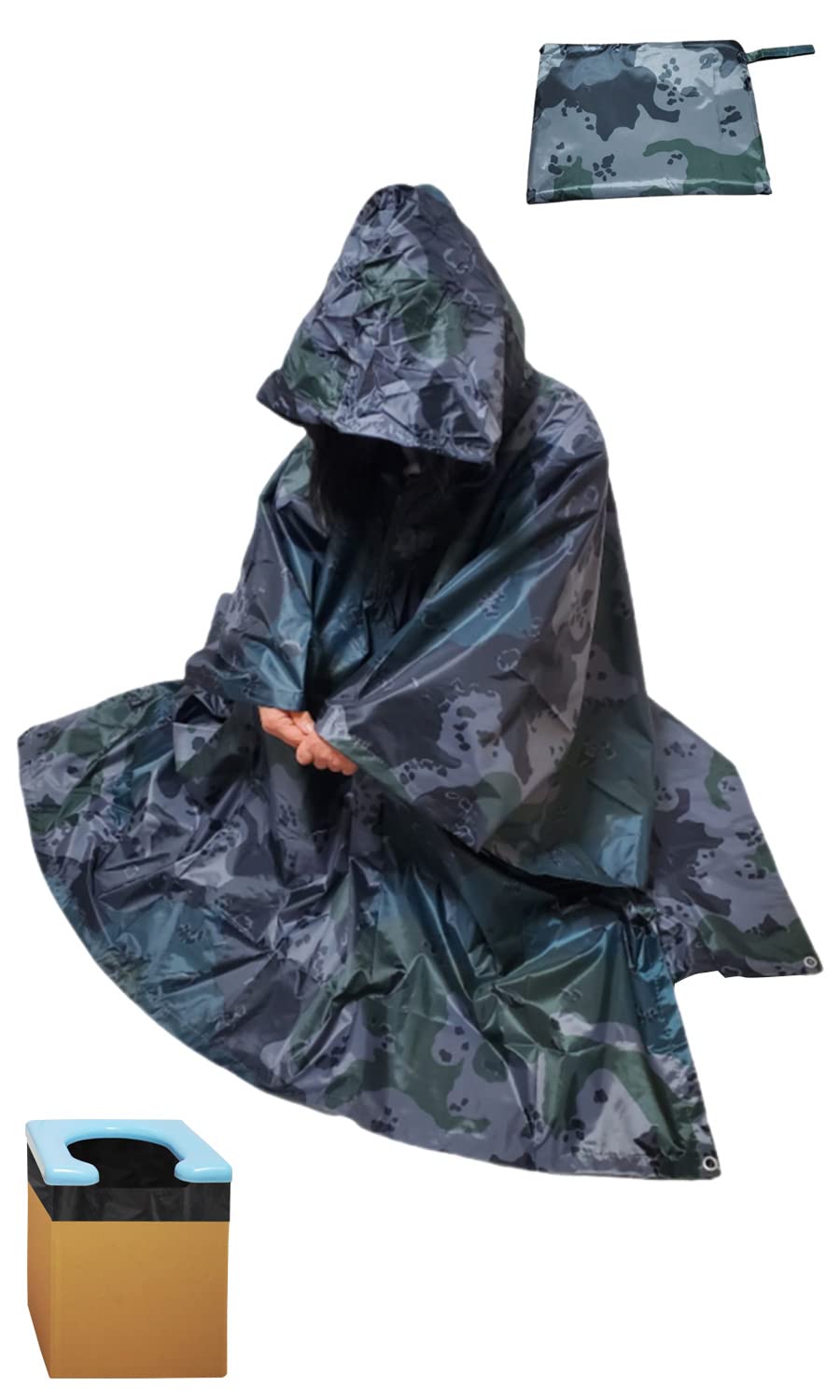 

MMmall Товары для предотвращения стихийных бедствий для предотвращения стихийных бедствий Изменение повязки на глаза Стихийное бедствие Туалет для женщин Женщины, Товары, Туалет, Пончо, Пончо,