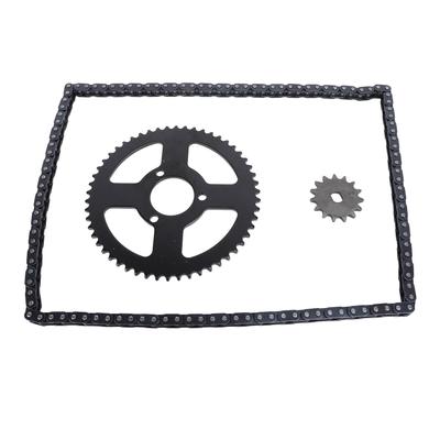 T8F Kettenradsatz vorne hinten 35mm 54Z Kettenrad 15Z 10mm H Loch Kettenrad 120 Glieder Kette für