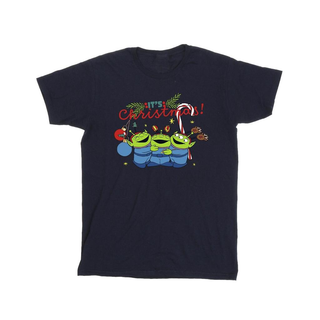 Toy Story Boys Aliens Cotton Christmas T-Shirt