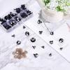 Newest 100PCS/Box Doll Eyes Cartoon Safety Eyes for Handmade Eyes Doll for Bear Craft Stuffed Toys Doll Accessories Gifts 8-16mm