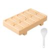 A20F-Sushi Maker Kit,Rectangular Musubi Press,Mini Onigiri Sushi & Nigiri Rice Ball Mold,Japanese Sushi Making Set For Home