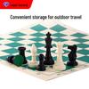 Portable Eco-friendly Travel Chess Set with International Design