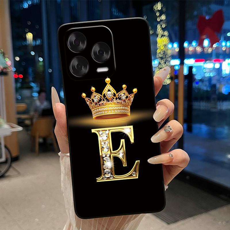 Case For ZTE Blade V70 Vita/Nubia V70 Design Soft Silicone Black Case Shockproof Beautiful Trendy Crown Letter Pattern Shell