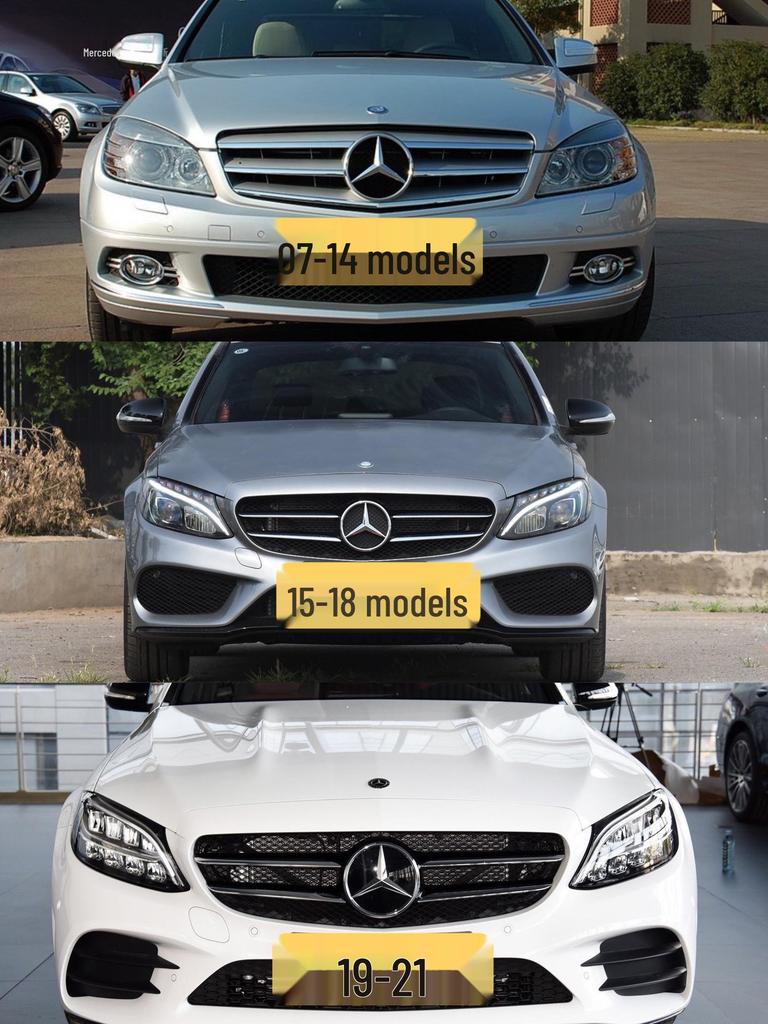 Compatible Headlight Assembly for Mercedes-Benz C-Class (2007-2021) C260/C300/C200