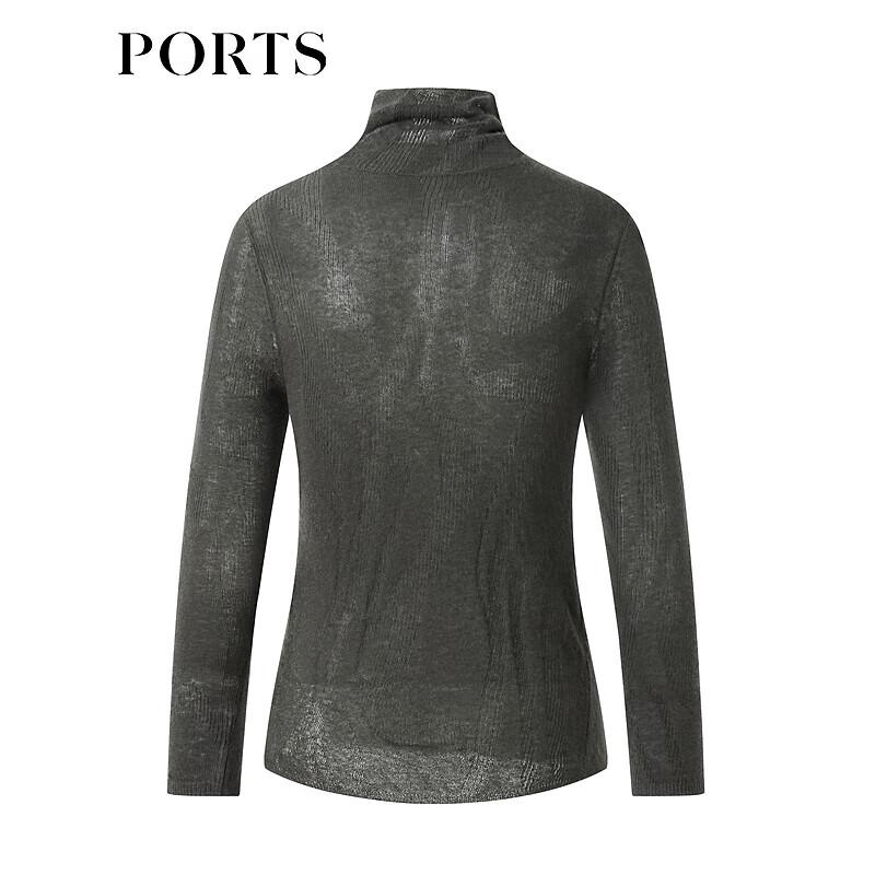 PORTS Women's 100% Cashmere High-Neck Knit Pullover