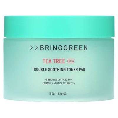 Tea Tree Cica, Trouble Soothing Toner Pad, 150g (5.29oz)