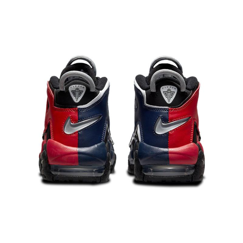 Nike Air More Uptempo Alternates Split Navy Red GS Sneakers DM0017-001
