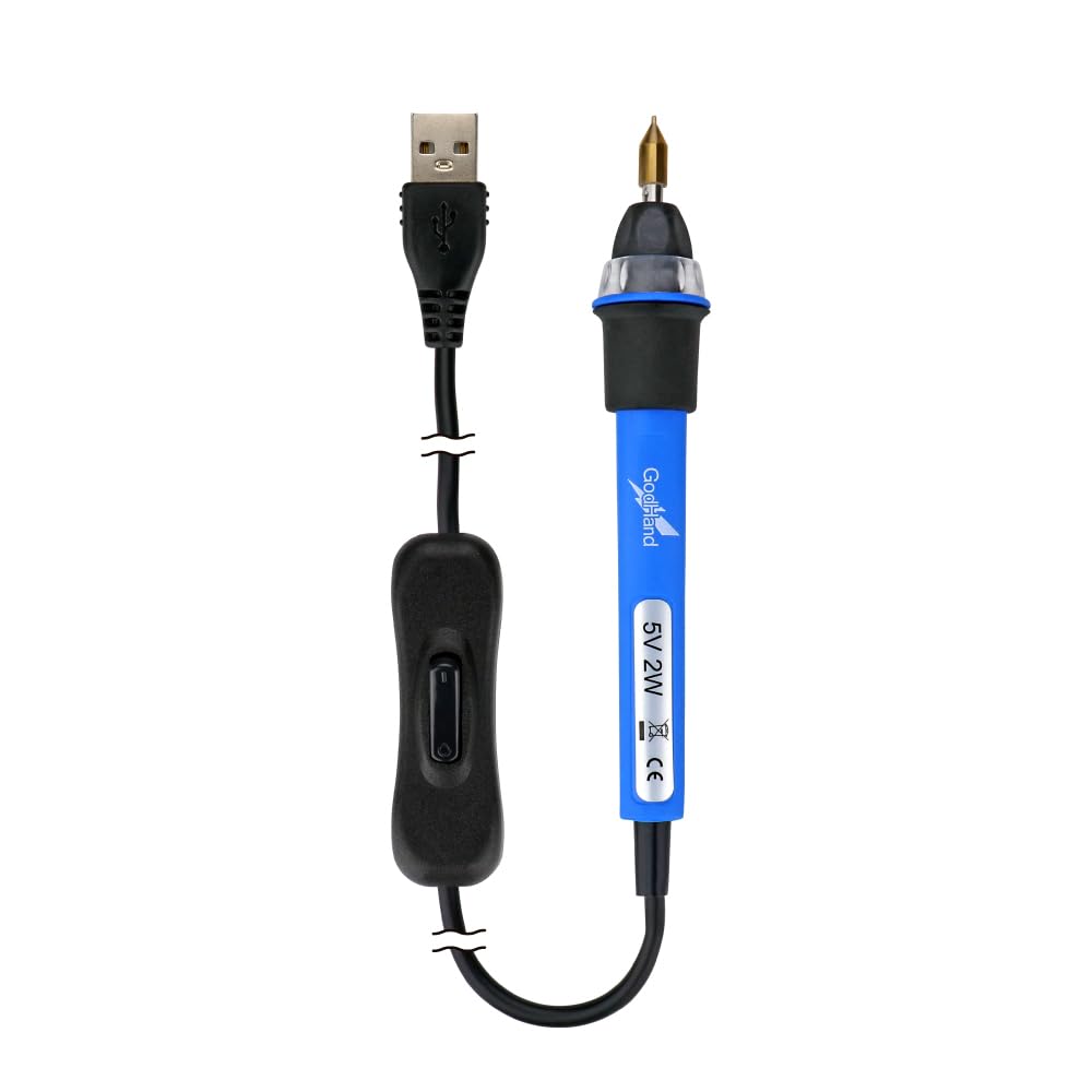 GodHand Hot Shriver colors of metallic 4 types of tips Hobby Tool (6 foil, included) GH-UHS