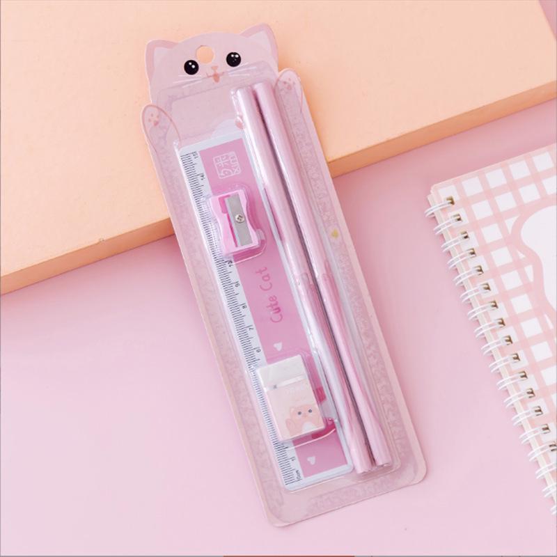 

Cartoon Gift Box: Korean Stationery Set for Kindergarten & Elementary School Rewards