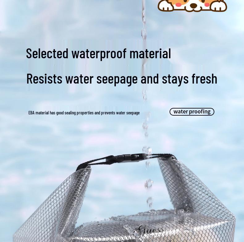 Runhui EVA Waterproof Cartoon Travel Bag for Beach, Swimming & Toiletries