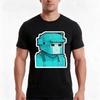 Craftee Gaming Skin TShirt Summer Casual Cotton Tee Oversized Streetwear Tops Vintage Graphic Print Loose Fit Short Sleeve