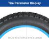 FengCan 20x4.0 Tire, 20x4.0 102-406, Electric Bicycle Tire, Compatible with 20-inch Mountain Bikes and Fat Bikes, 4.0-inch Section Width (BQ027)