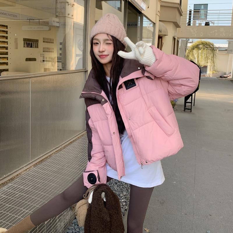 New cotton-padded clothes for women's winter short loose small thickened cotton-padded clothes and cotton-padded jackets.