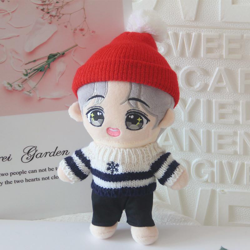 ODM Custom Kpop Doll Soft Handmade Plush Kpop Toy Kawaii Anime Plushies Stuffed Korean Star Idol Toys Cotton Dolls