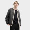 FILA Modern Heritage Casual Loose Hooded Jacket Men Jackets Light-Gray F11M518703F-ZB