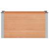 Raised Garden Bed Brown 100 X 50 X 54 Cm