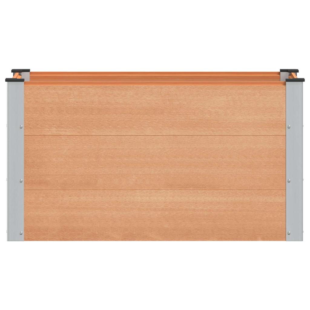 Raised Garden Bed Brown 100 X 50 X 54 Cm