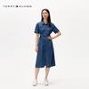 Tommy Hilfiger Women's Linen Blend Shirtdress