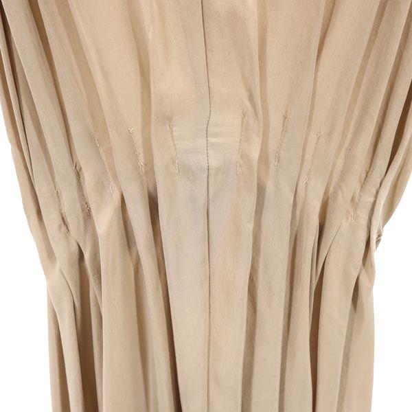 SEE BY CHLOE No sleeve one piece US2 Beige Waist ribbon Women Used