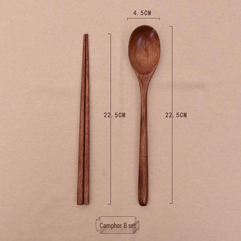 ZISIZ Wooden Spoon and Chopsticks Set