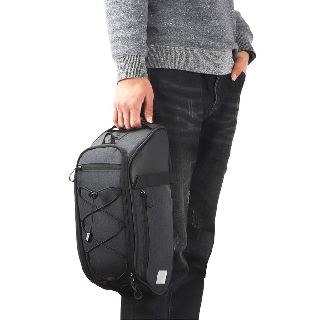 Bike Rack Bag Water Repellent Cycle Bike Rear Seat Bag Bike     Pack Road Bike Carrier Bag