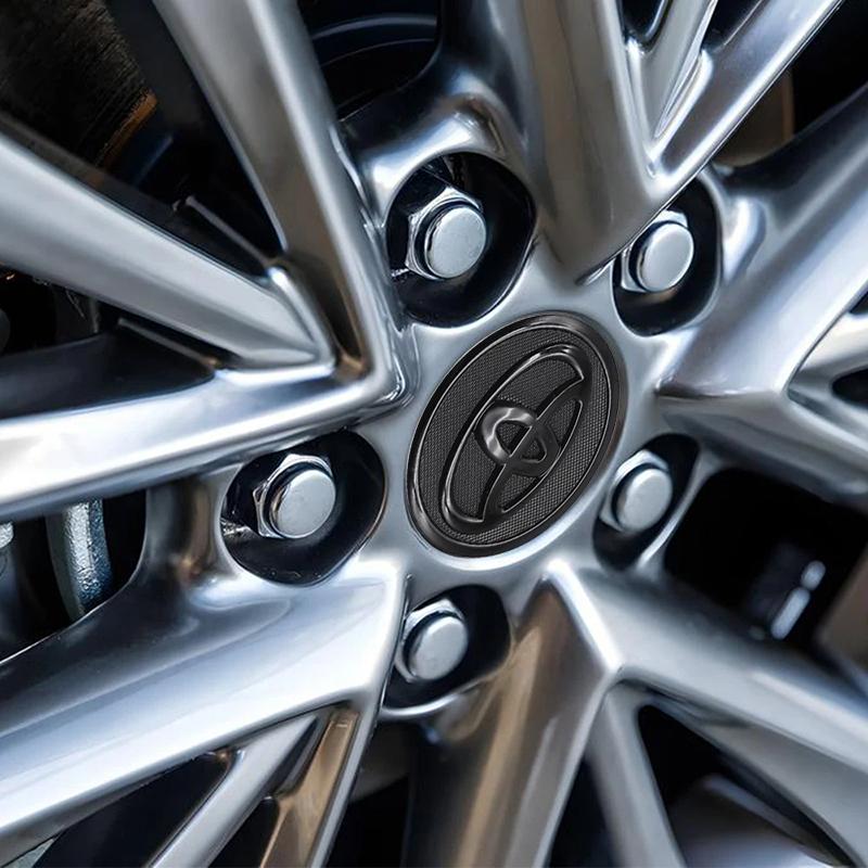 4Pcs/set 56/60mm Toyota Hub Caps Car Wheel Center Caps for Toyota Prius CHR Auris Rav4 Prado Fortuner Corolla Yaris Camry