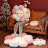 40-90cm Smile Sunflower Plush Toy Stuffed Donut Doll Cat Pet Cushion Mat Pillow Home Bedroom Car Shop Restaurant Decor Girl Gift