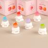 6Pcs/set Multicolors Luminous Candle Miniatures Resin Ornaments Diy Fairy Garden Decoration Moss Terrarium Micro Landscape