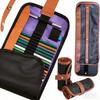 Professional Pencils Roll Up Case Set 36 Colors Art Drawing Pencils Bag Sketching Supplies Organizer for Travel Portable School