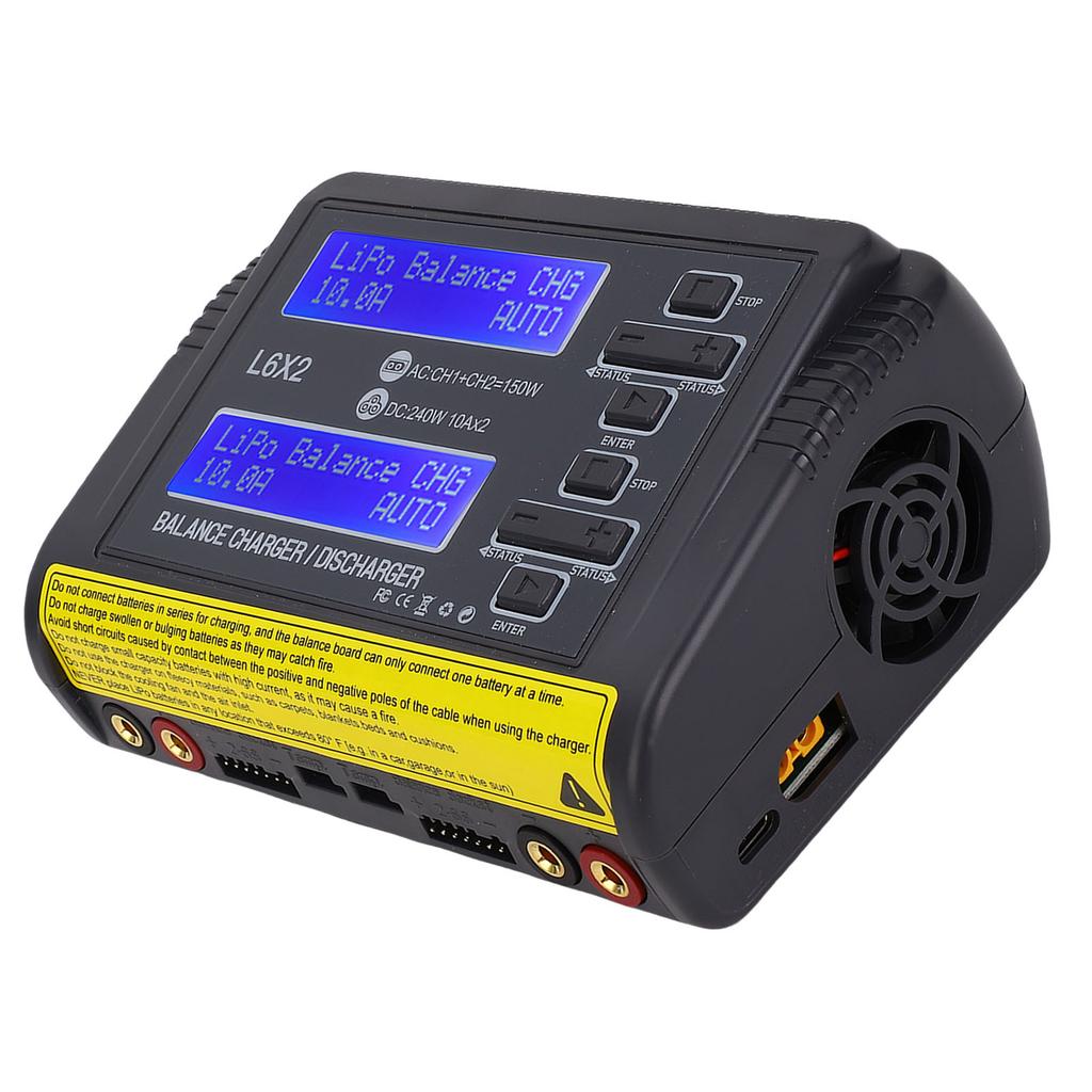   Battery   Dual     RC Aircraft Battery   Balance   Dis  for   Li Ion LiFe NiCd NiMH