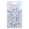Azure Butterfly Nail Stickers - Dreamy, Colorful, Light Fresh Shell Design