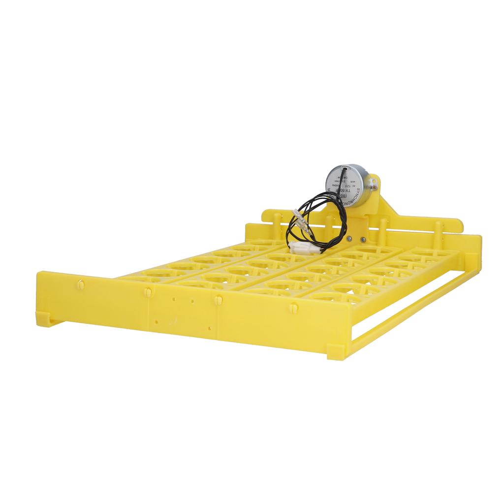 Automatic Egg Turner Convenient 32 Eggs Plastic Tray Turning Hatcher for Chicken Goose12V