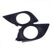 Pair Front Bumper Fog Light Lamp Cover Bezel For Nissan Versa Sunny 2011-2013 AC