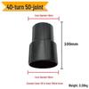 Jieba Vacuum Hose Swivel Joint Pipe Connector Adapter