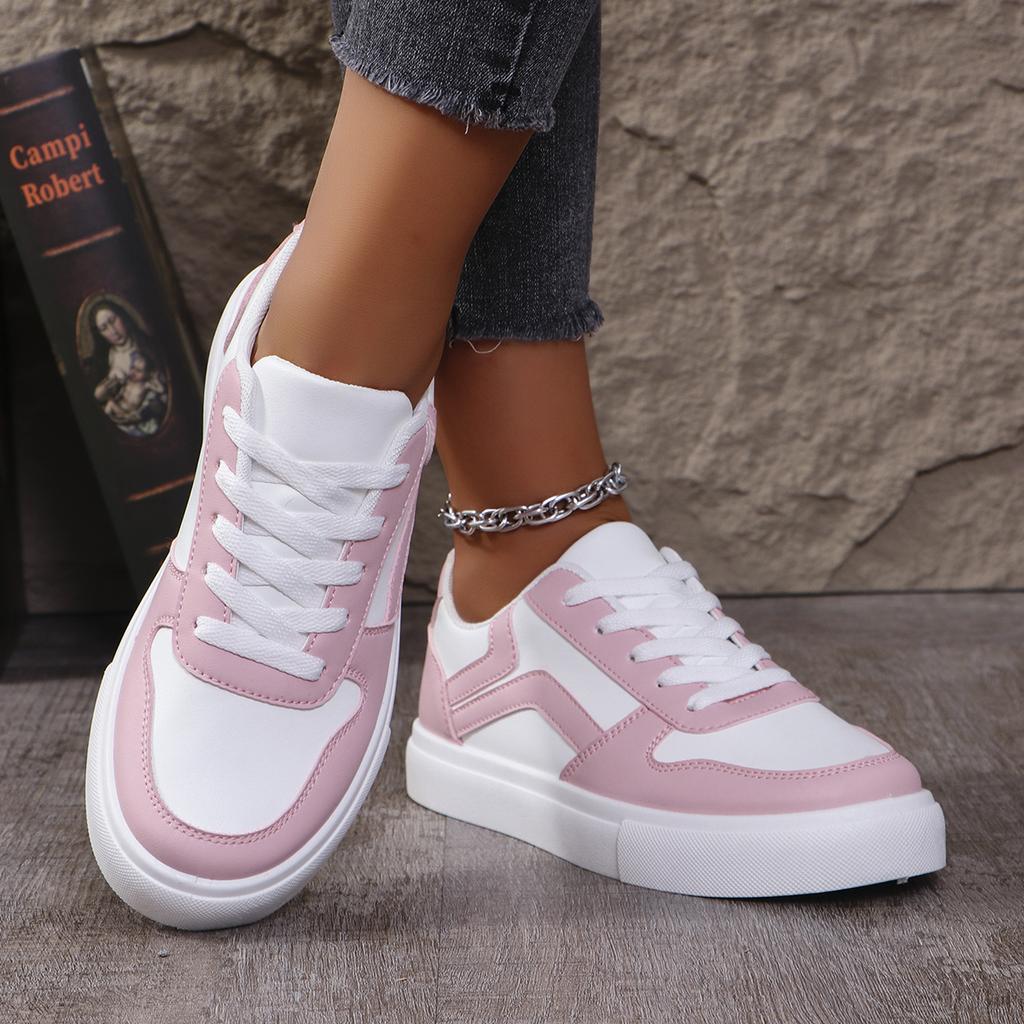 Fashion Platform Pearl White Shoes for Women Fashion Casual Increase Sports Sneakers Female Spring Autumn Board Shoes Woman