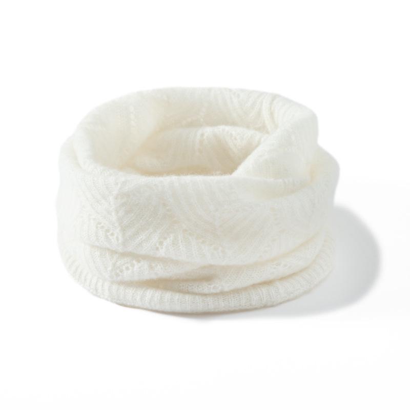 100% reines Kaschmir Verdickter Zopfmuster Halswärmer - Warmer Winter Unisex Schal