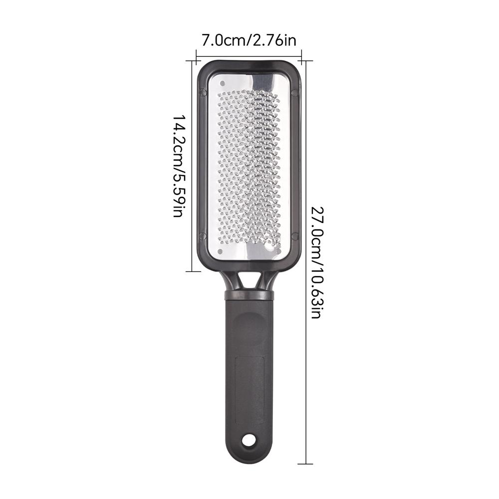 1 Stück Fußfeile Schrubber Professionelle Raspel Fersenreibe Entferner für harte, abgestorbene Haut Hornhaut Pediküre Fußpflege Werkzeuge Maniküre Nagelwerkzeuge