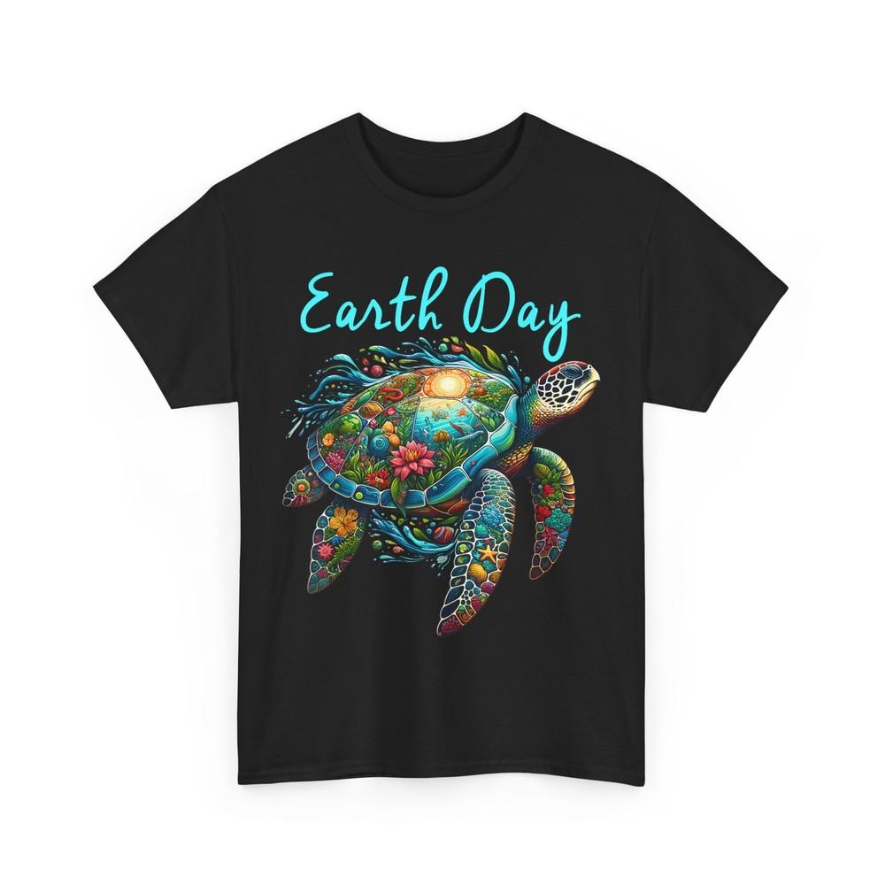 Earth Day T-shirt, Sea Turtle Earth Day Save The Earth Shirt