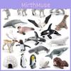 Arktisches Tier Pvc Eisbär Pinguin Modell Set Mit Realistischen Wildtierfiguren Für Bildungsdisplay