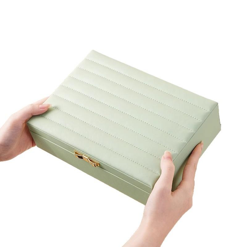 Creative Vintage Luxury Jewelry Box With Flower Pattern For Gift And Collection