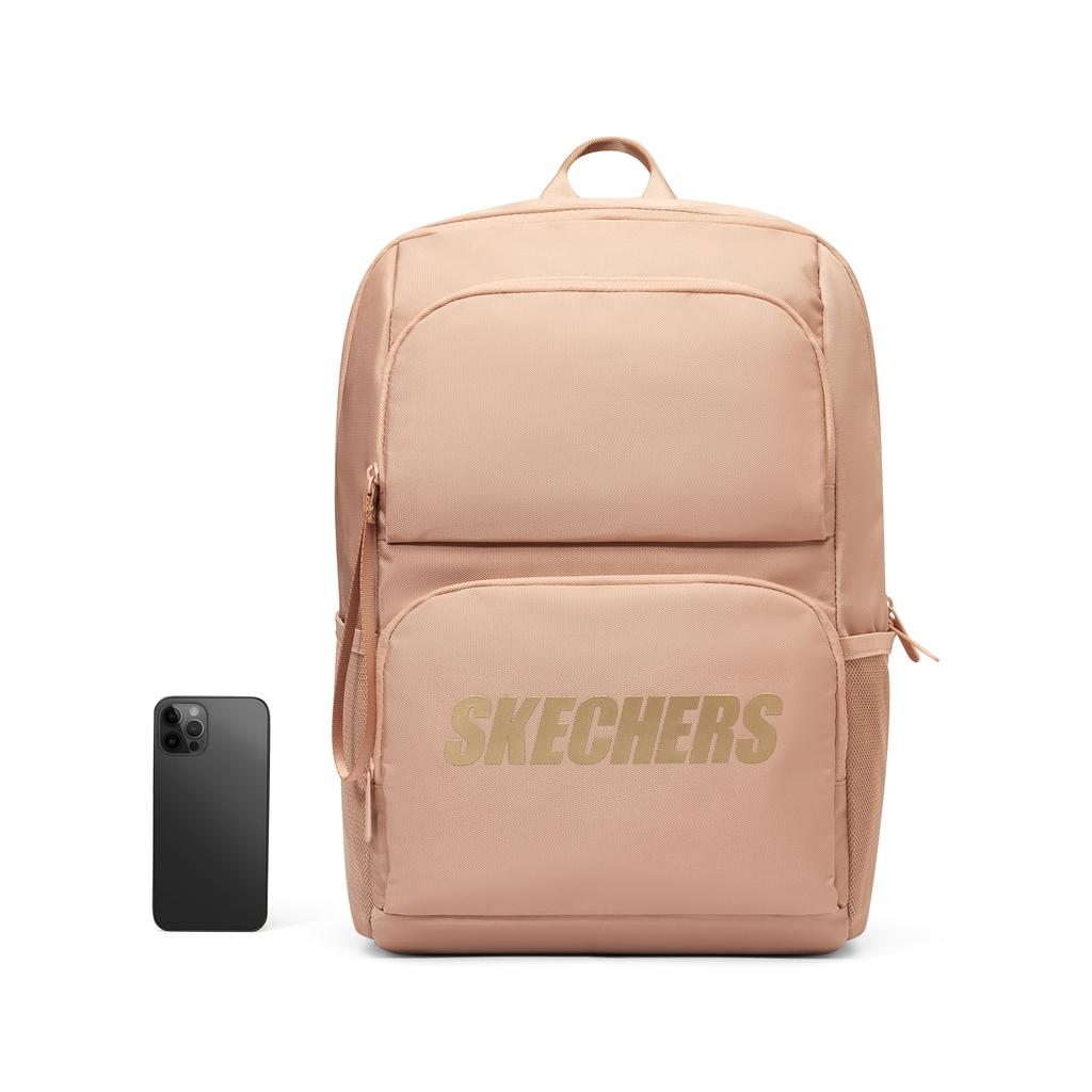 Skechers Fabric Backpack Unisex Peach Beige L320U196-00GY