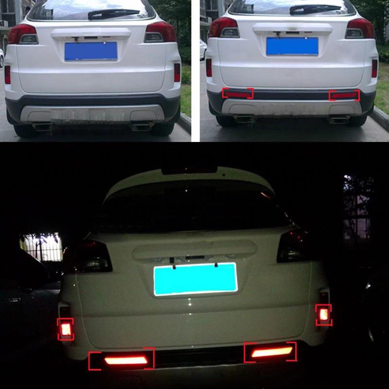 5cm*100cm Car Reflective Strip Stickers Safety Warning Tape Strip-style Decor Film For Trucks Motorcycle Baby Car Reflect Strip