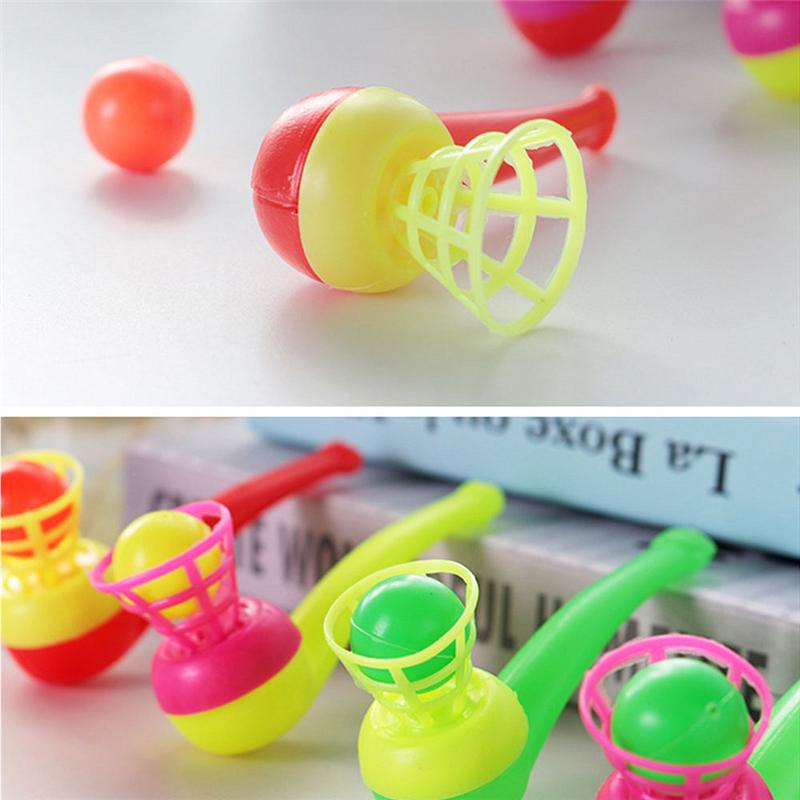 Creative Classic Nostalgic Plastic Suspension Blow Ball Toy