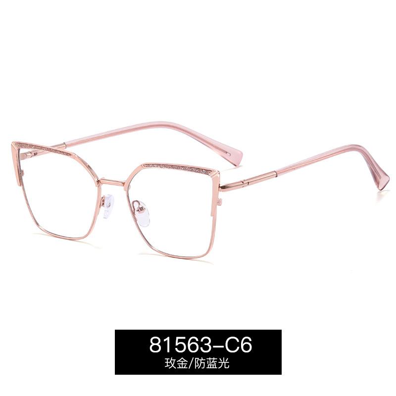 

2026 New Fashion Square Reading Glasses Women Metal Frame Anti Blue Light Eyeglasses okulary do czytania damskie occhiali da 0
