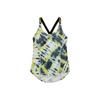 X Off-White Co-Branded Tie-Dye Running Vest Women Tops Fluorescent-Yellow CK4811-702