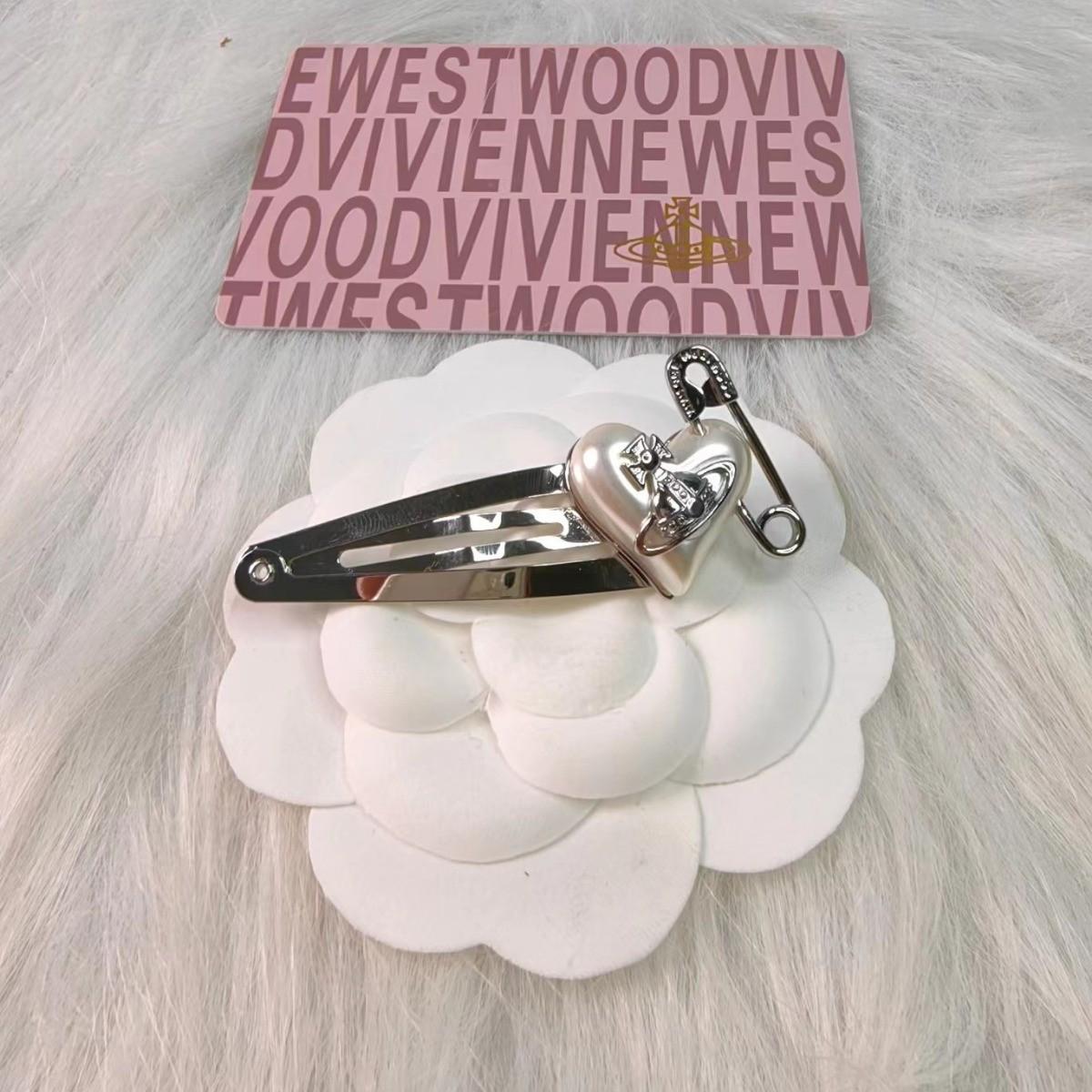 

Empress Dowager Saturn Brooch Hair Clip: Elegant Luxury Fashion for Women білий